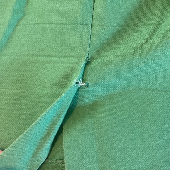 Green Size 2 j.crew pencil skirt - Picture 2 of 4